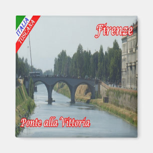 Imán IT - Italia - Florencia - Puente Ponte alla Vittor