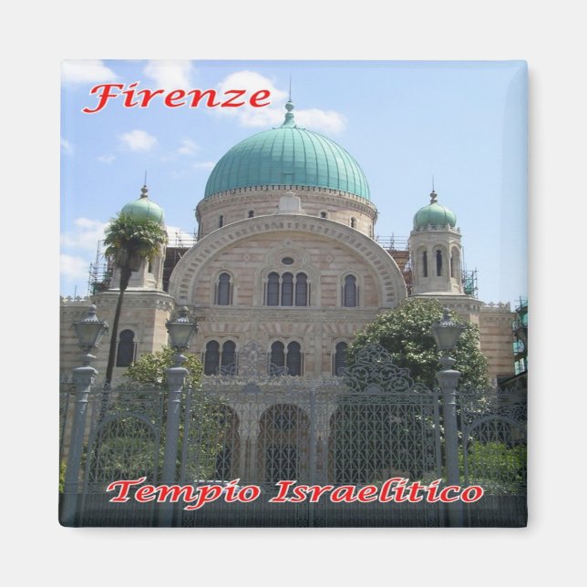 Imán IT - Italia - Florencia - Tempio Israelitico (Frente)