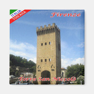 Imán IT - Italia - Florencia - Torre de San Niccolò