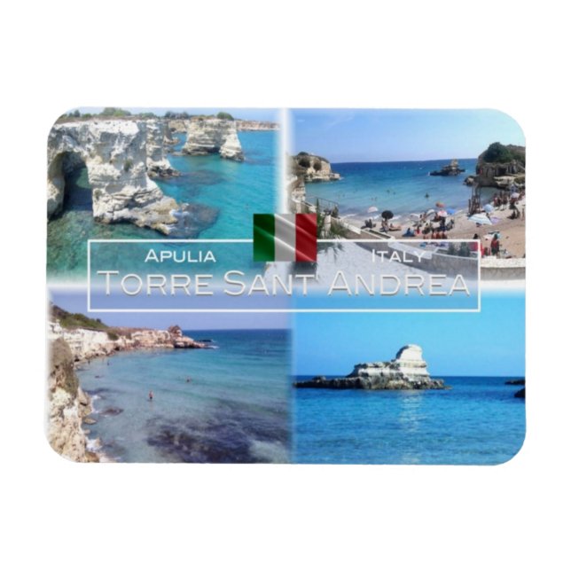 Imán IT Italia - Gallipoli - Torre Sant'Andrea - Salent (Horizontal)