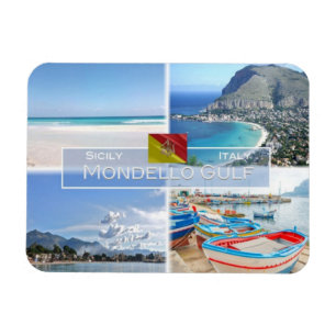 Imán IT Italia - Golfo de Mondello -