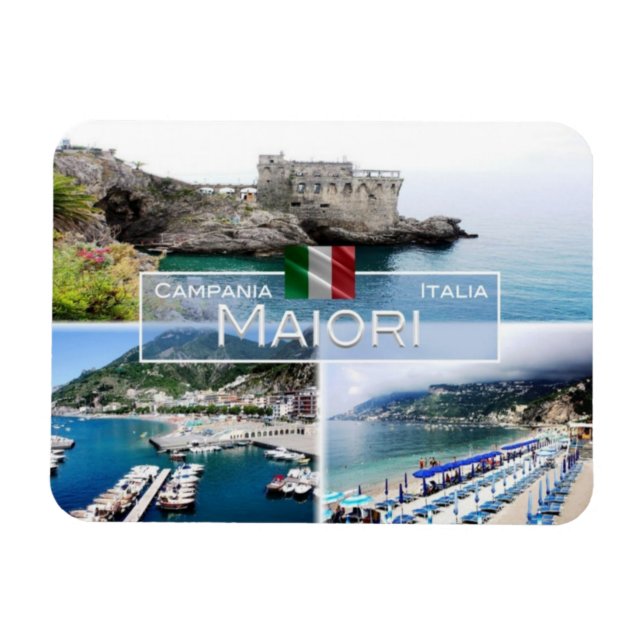 Imán IT Italia - Maiori - Torre Normanna - (Horizontal)