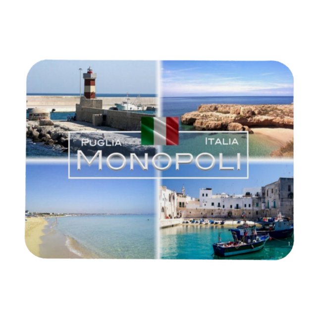 Imán IT Italia - Monopoli - Capitolo - (Horizontal)