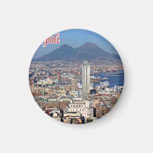 Imán IT - Italia - Nápoles - Centro Histórico Panoram