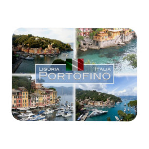 Imán IT Italia - Portofino - Baia - Molo e Scogliera -