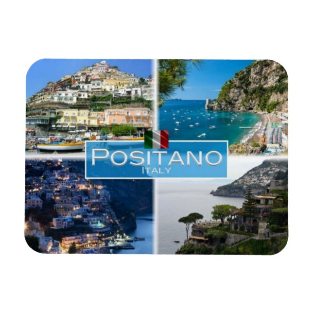 Imán IT Italia - Positano - (Horizontal)