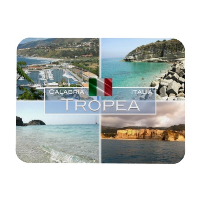 Imán IT Italia - Tropea - Spiaggia del Cannone - (Horizontal)