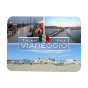 Imán IT Italia - Viareggio - Pier y Marina Tourist -