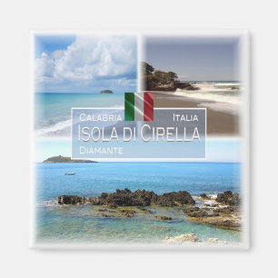 Imán IT Italy # Calabria - Diamante Y Cirella Island