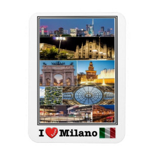 Imán IT Italy - Milano - I love Mosaic -