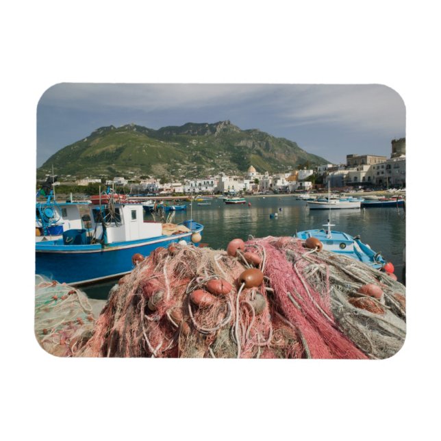Imán ITALIA, Campania, (Bahía de Nápoles), ISCHIA, FORI (Horizontal)