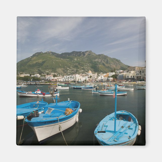 Imán ITALIA, Campania, (Bahía de Nápoles), ISCHIA, FORI (Frente)