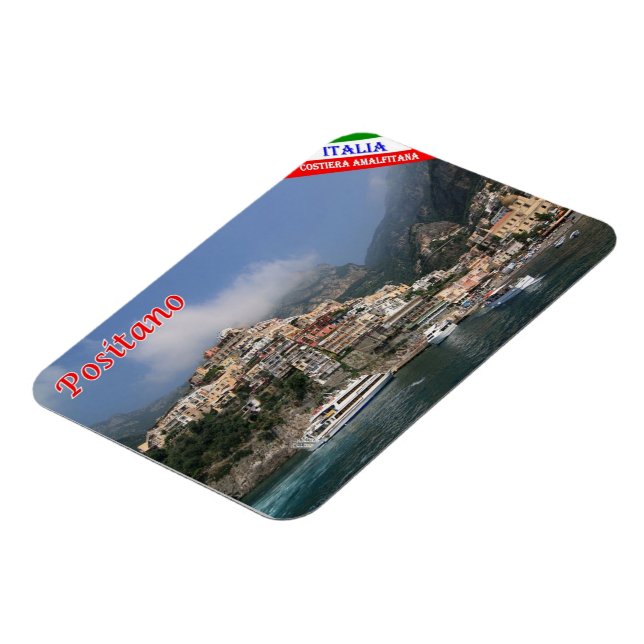 Imán Italia - Campania - Costa Amalfitana - Positano - (Lado Izquierdo)