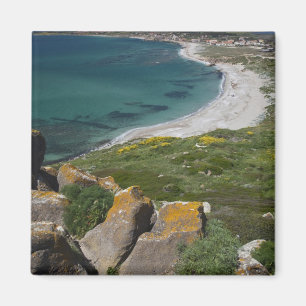 Imán Italia, Cerdeña, Tharros. Vista desde la torre esp