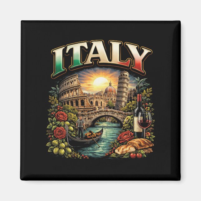 Imán Italia Eterna (Frente)