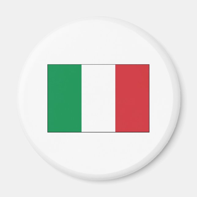 Imán Italia FLAG International (Frente)