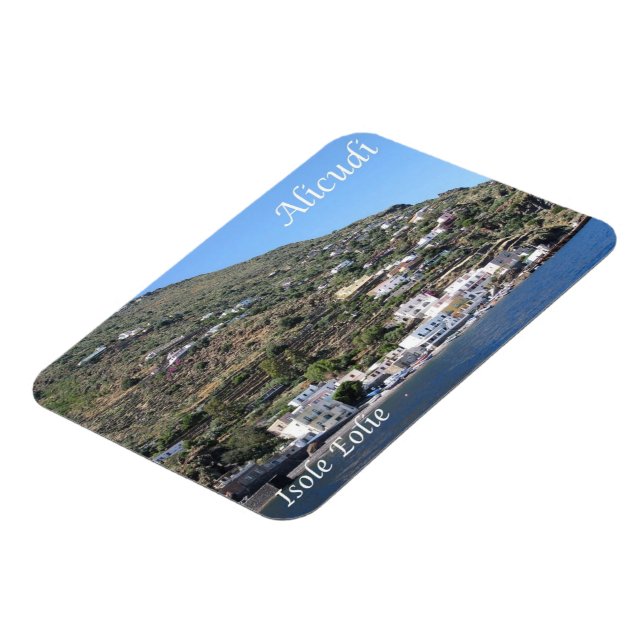 Imán Italia - Islas Eolias - Alicudi - (Lado Izquierdo)