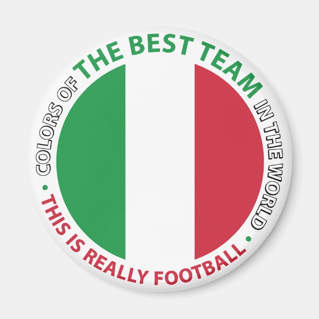 Imán Italia Italy Art Shield (Frente)