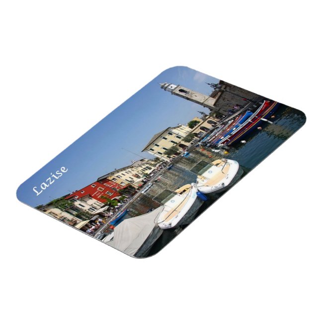 Imán Italia - Lago de Garda - Lazise - Puerto - (Lado Izquierdo)