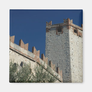 Imán Italia, Malcesine, Lago de Garda, Castillo Scalige