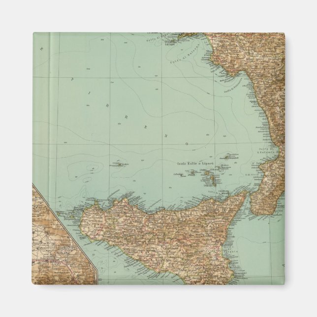 Imán Italia meridional 2729 (Frente)