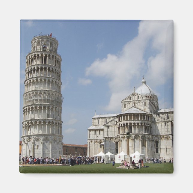 Imán Italia, Pisa Torre inclinada de Pisa y (Frente)
