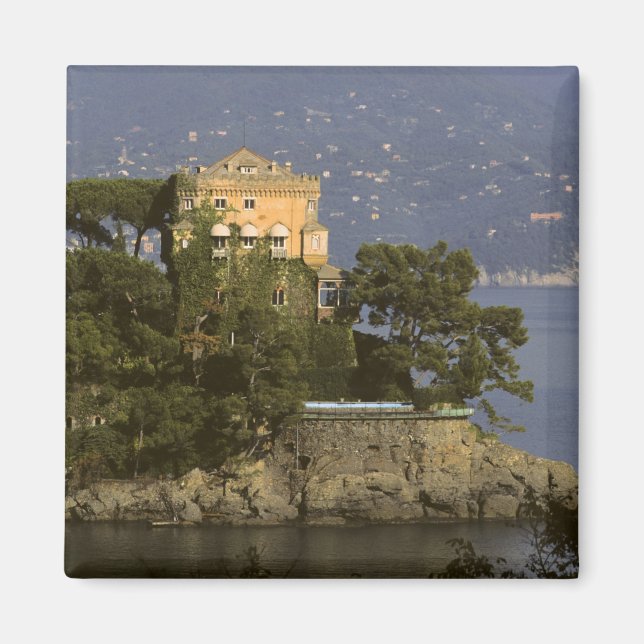 Imán Italia, Portofino. Vida pintoresca en la (Frente)