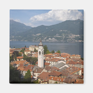 Imán Italia, provincia de Como, Menaggio. Vista de la c
