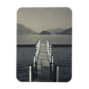Imán Italia, provincia de Como, Tremezzo. Embarcadero d