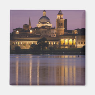 Imán Italia, Provincia de Mantua, Mantua. Vista de la c