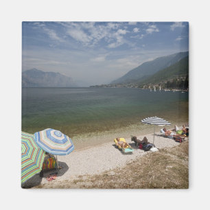 Imán Italia, provincia de Verona, Brenzone. Lago de Gar