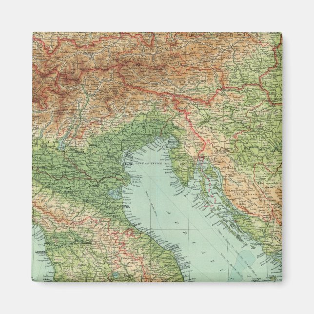 Imán Italia septentrional, Austria y c (Frente)