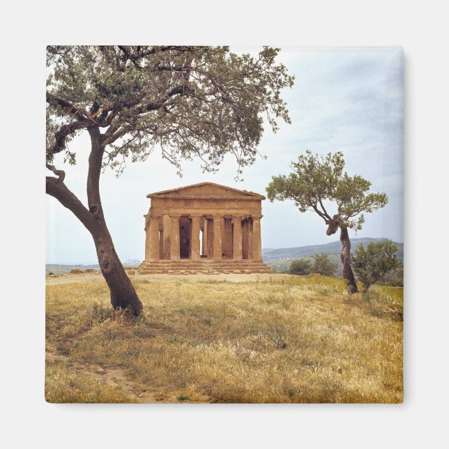 Imán Italia, Sicilia, Agrigento. Las ruinas de los 2 (Frente)