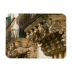 Imán ITALIA, Sicilia, NOTO: La mejor ciudad barroca en
