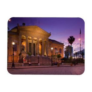 Imán Italia, Sicilia, Palermo, Teatro Massimo Ópera