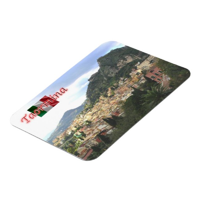 Imán Italia - Sicilia - Taormina (Lado Izquierdo)