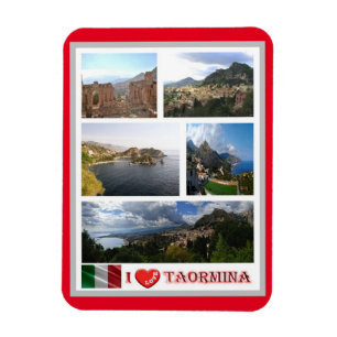 Imán Italia - Sicilia - Taormina - Amo -