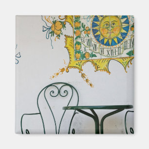 Imán ITALIA, Sicilia, TAORMINA: Bam, Bar Café Detalle