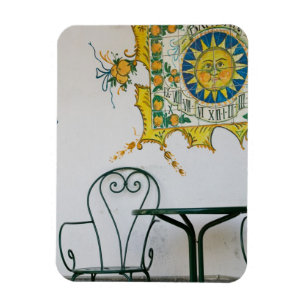Imán ITALIA, Sicilia, TAORMINA: Bam, Detalle de Café Ba