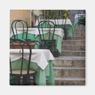 Imán ITALIA, Sicilia, TAORMINA: Corso Umberto 1, Café
