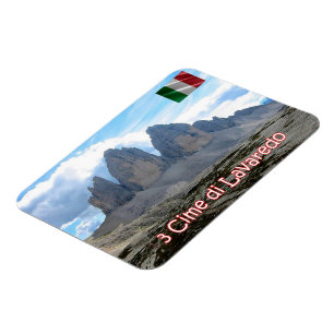 Imán Italia - Trentino Alto Adige Südtirol - Tres picos