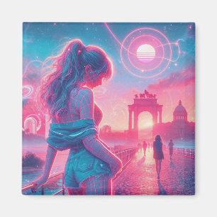 Imán Italia   Vaporwave Retrowave Urbano Etéreo Soñador