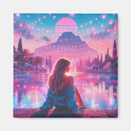 Imán Italia | Vaporwave Retrowave Urbano Etéreo Soñador