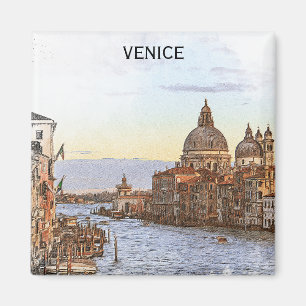 Imán Italia Venecia Venecia Viajes Panorama Vista