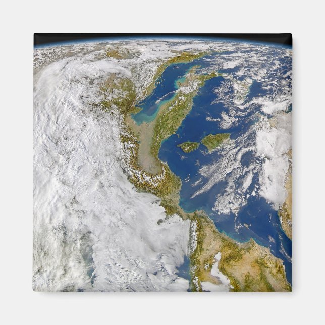 Imán Italia Y El Mar Adriático. (Frente)