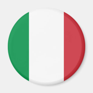 Imán italiano de la bandera