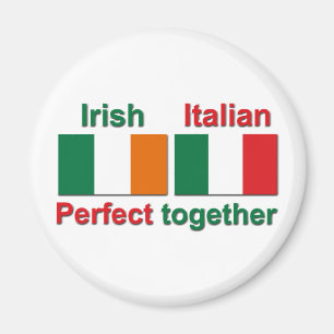 Imán ¡Italiano irlandés - perfeccione junto!