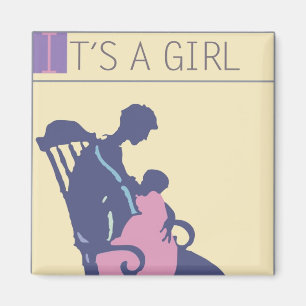 Imán <It's a Girl> por el minero de Steve