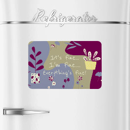 Imán It's Fine Flexible Photo Magnet