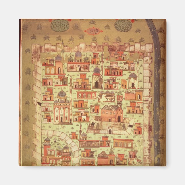 Imán IUK T.5964 Vista de Diyarbakir (Frente)